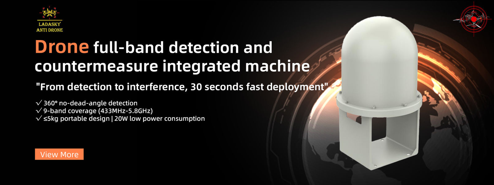 System przeciw dronom