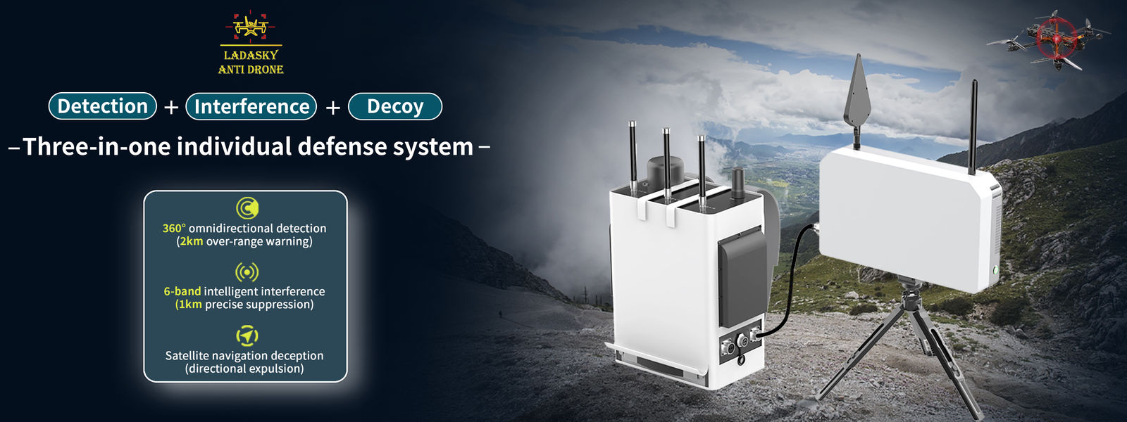 Moduł przeciw dronom