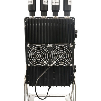 kupować 4 System tłumienia sygnału w zakresie pasma 450-1500MHz 50W/pasmo do obrony dronów produkcja online