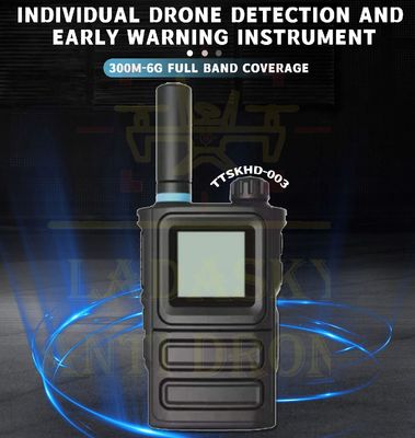 kupować 300-6000MHz Ręczny detektor dronów Portable UAV Detection With Digital Analog Hybrid Receiver produkcja online