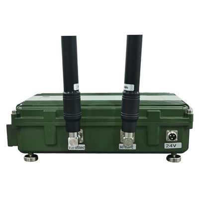 2 Band High Gain Antenna Vehicle Mounted Counter Fpv System to Against Drones 433mhz 900mhz 700-1000mhz 100-1100mhz