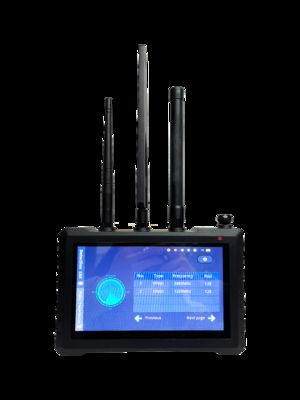 kupować 1.5km 70MHz-6.2GHz Full-band Drone Detector 500MHz-6GHz FPV Full Coverage Video Captureand Storage 1+N Tryb pracy z zegarkami Współpraca zespołowa Portable Design produkcja online