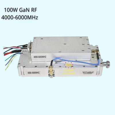 100W GaN RF Power Amplifier 4000-6000MHz for Anti-Drone Systems