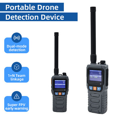 kupować Przenośny, podręczny detektor dronów z urządzeniem koordynującym alarm na nadgarstku, system antydronowy do wykrywania UAV produkcja online