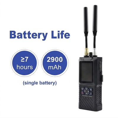 kupować Długodystansowy przenośny detektor dronów z detekcją widma 0MHz-8000MHz, wymienną baterią i wsparciem ładowania typu C produkcja online