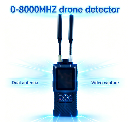 kupować 0-8000mhz Ręczny detektor dronów FPV Detekcja dla szybkich Uav System antydronowy Bezpieczeństwo dronów dla detekcji dronów produkcja online