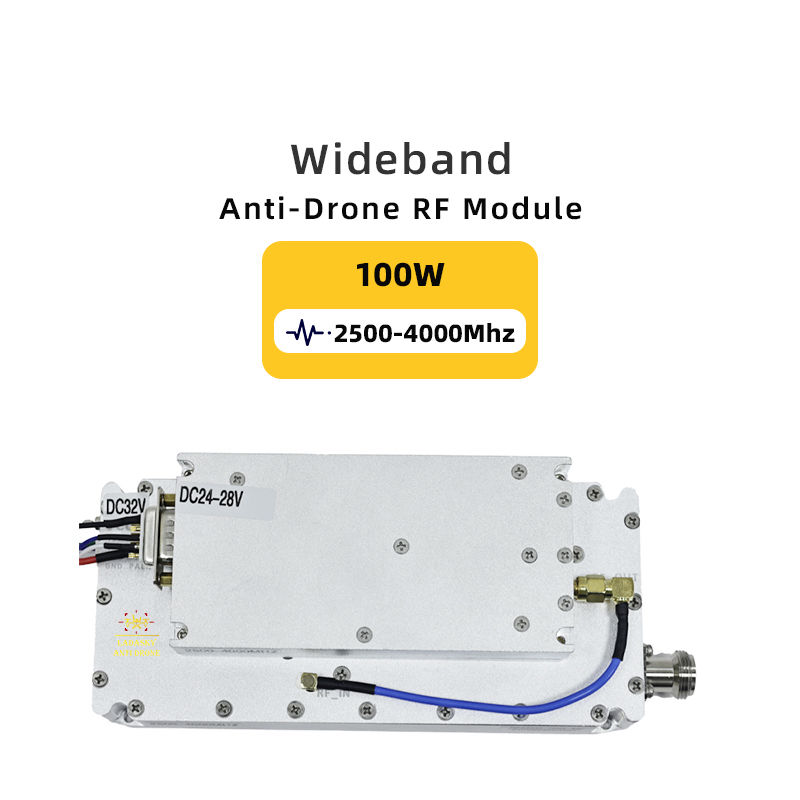 2500-4000MHz 100W Gan Lora Moduł Anty-UAV Anty-Przenośność Fpv Strike dla DJI Wzmacniacz Mocy RF z Cykulator