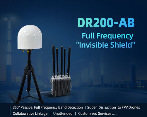 70MHz-6GHz Full Frequency Band Scanning, Detection And Display Fixed Drone Detection And Jamming Device