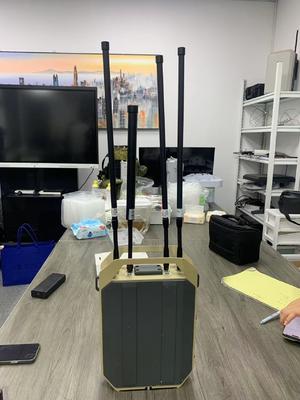 Portable Drone Detector with 3.7V 3000mAh Power Supply 343mm*230mm*86mm Size and 8kg Net Weight