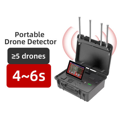10.1-inch Touch Screen Portable Drone Detector with 1080P Resolution and 100W Power Consumption for Full-Band UAV Detection