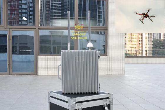 LDK-AY-6 5~20KM Modularny wielopasmowy system szpiegowania dronów GNSS obsługujący systemy GPS BDS GLONASS i Galileo dla dronów antydronowych