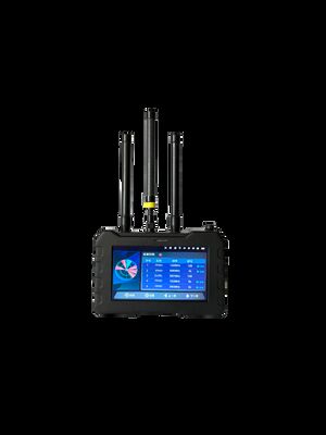 1.5km 70MHz-6.2GHz Full-band Drone Detector 500MHz-6GHz FPV Full Coverage Video Captureand Storage 1+N Working Mode With Watches Team Collaboration Portable Design