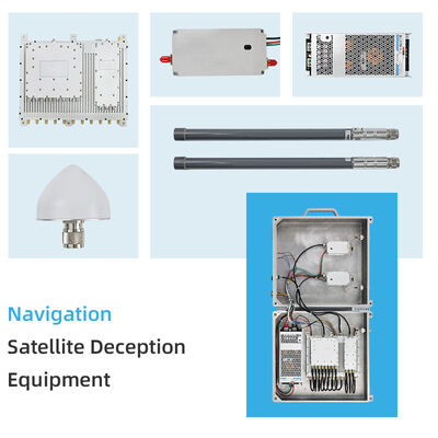 Zakłócacz Dronów 5~20KM Wielosystemowe Rozwiązanie Oszukiwania GNSS Powodujące Wymuszone Lądowanie UAV dla Profesjonalnej Kontroli Dronów