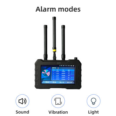 SkySentry Pro ręczny detektor bezzałogowy z zasięgiem wykrywania 1,5 km 100 MHz-6 GHz częstotliwości i nagrywania wideo w czasie rzeczywistym do nadzoru taktycznego